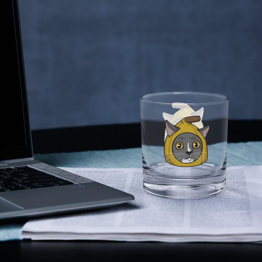 Banana Snugs rocks glass product image (11)