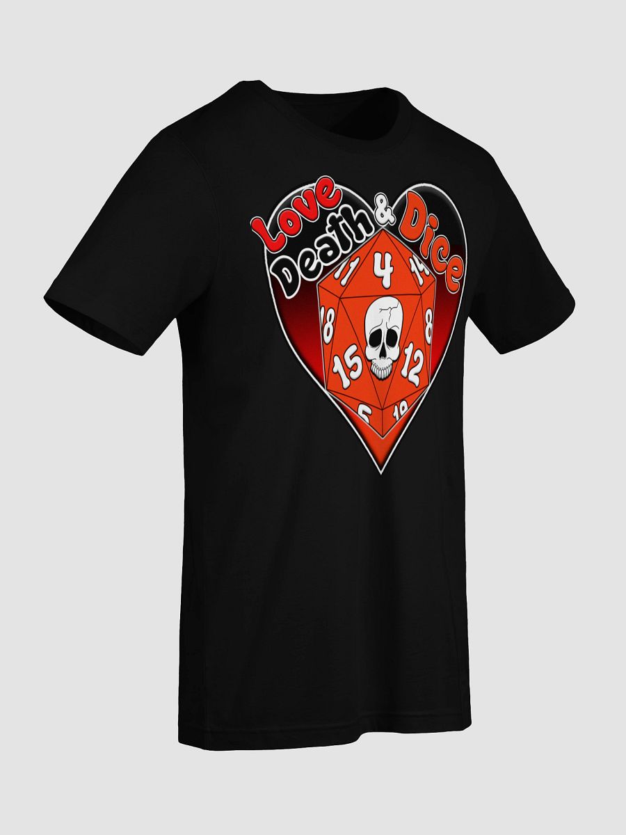 Love Death & Dice – Logo Heart Tee product image (9)