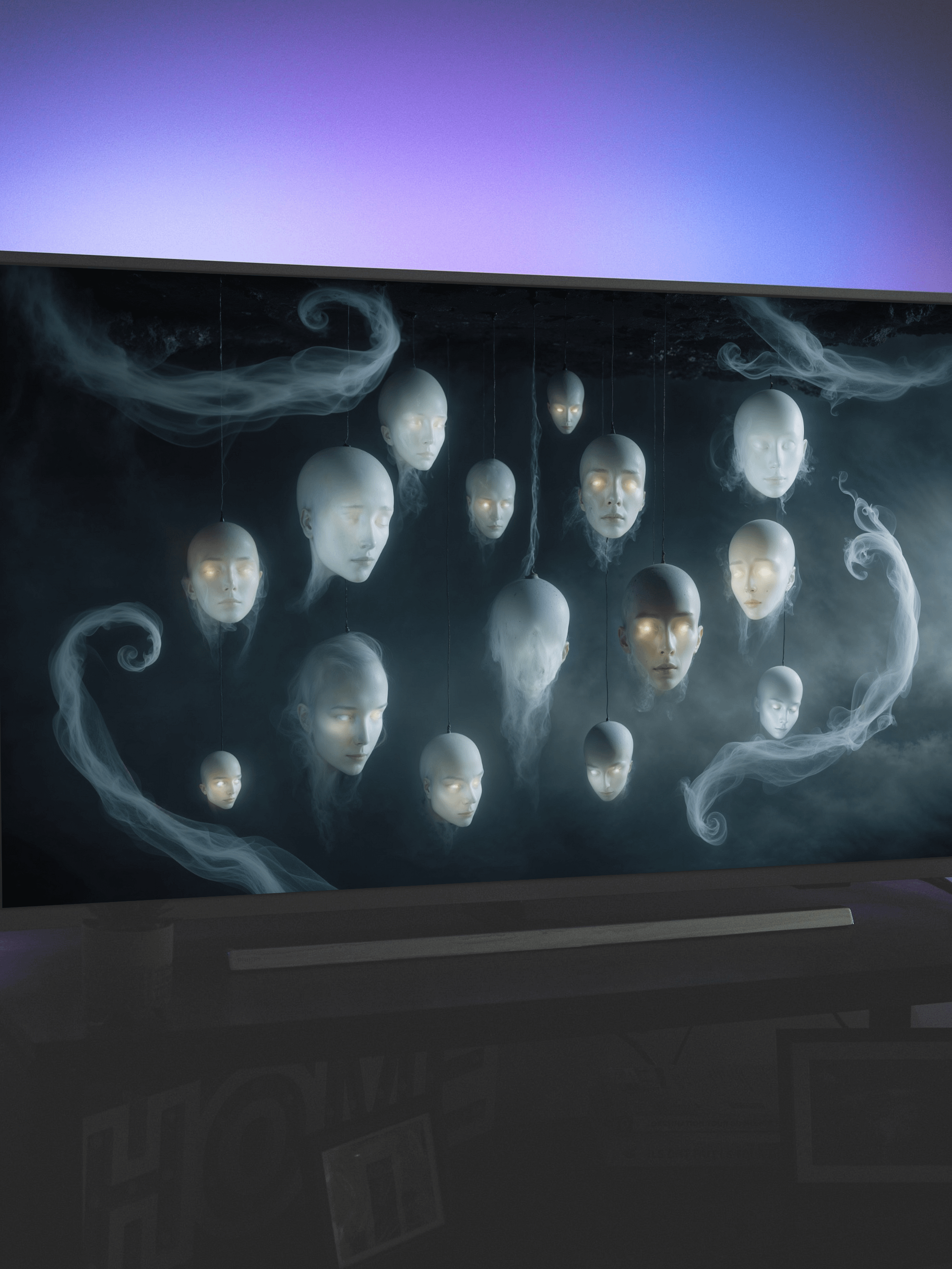 Faces in the Void Desktop Wallpaper product image (1)