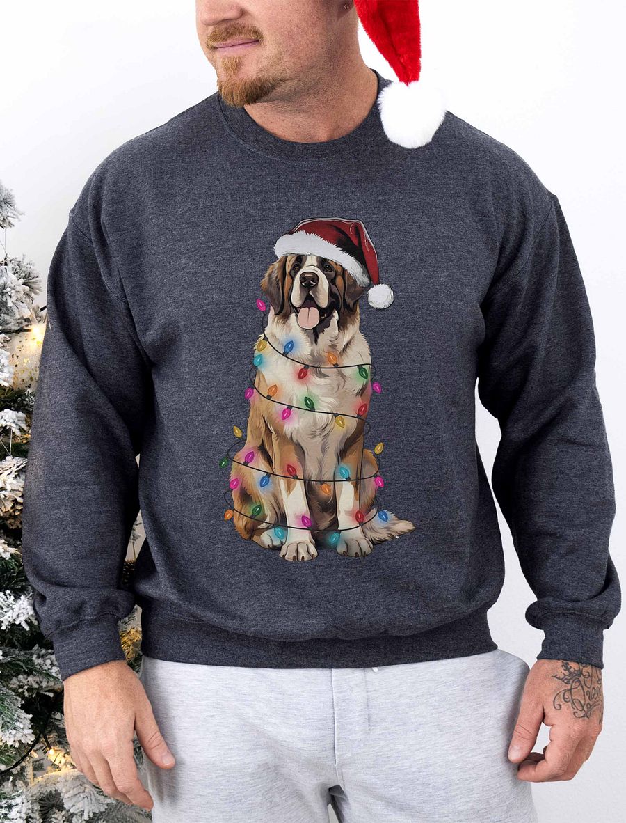 Funny Saint Bernard Christmas Sweatshirt for Saint Bernard Paw-rents product image (1)