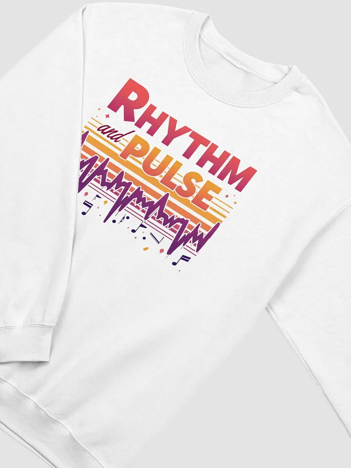 Rhythm and Pulse Music Wave Crewneck product image (10)