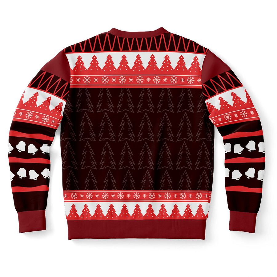 Bottoms Up Santa Christmas Sweatshirt | Funny Stuck Santa Holiday Sweater | Ugly Christmas Party Winter Outfit product image (10)