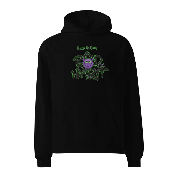 Bad Oversized Hoodie [FRONT] product image (1)