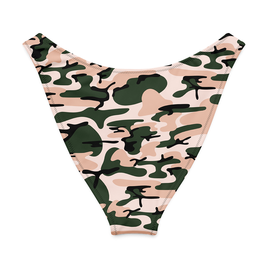 Eco-Friendly Camo V-Cut Bikini Bottom product image (7)