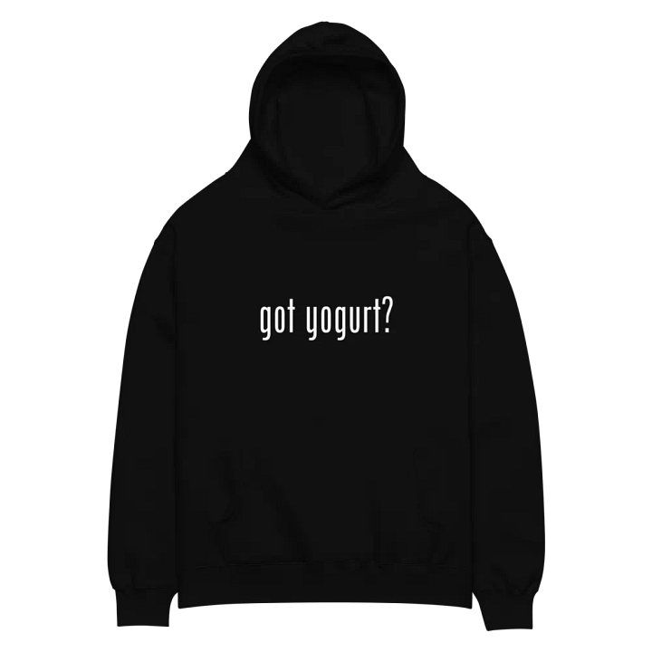 unisex "got yogurt?" oversized hoodie product image (4)