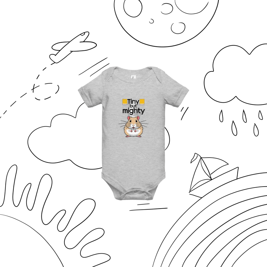 Mighty Rodent Baby Onesie product image (45)