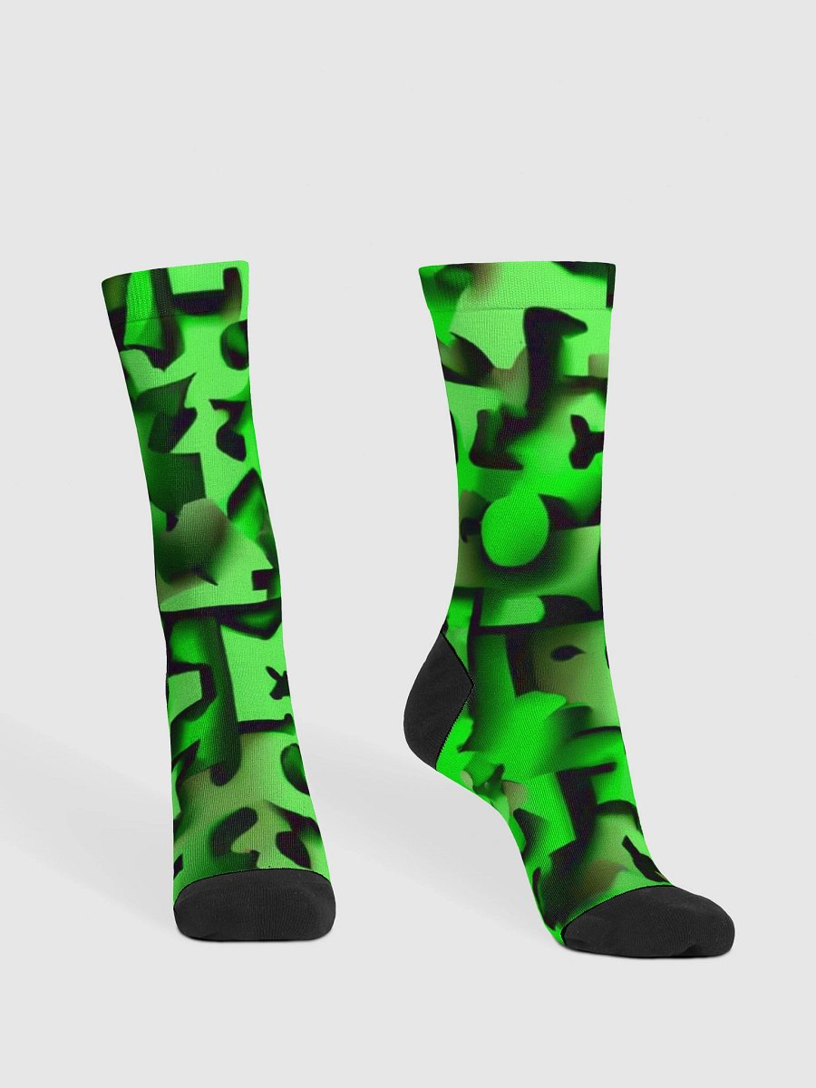 Eco-Friendly Art Crew Socks product image (2)