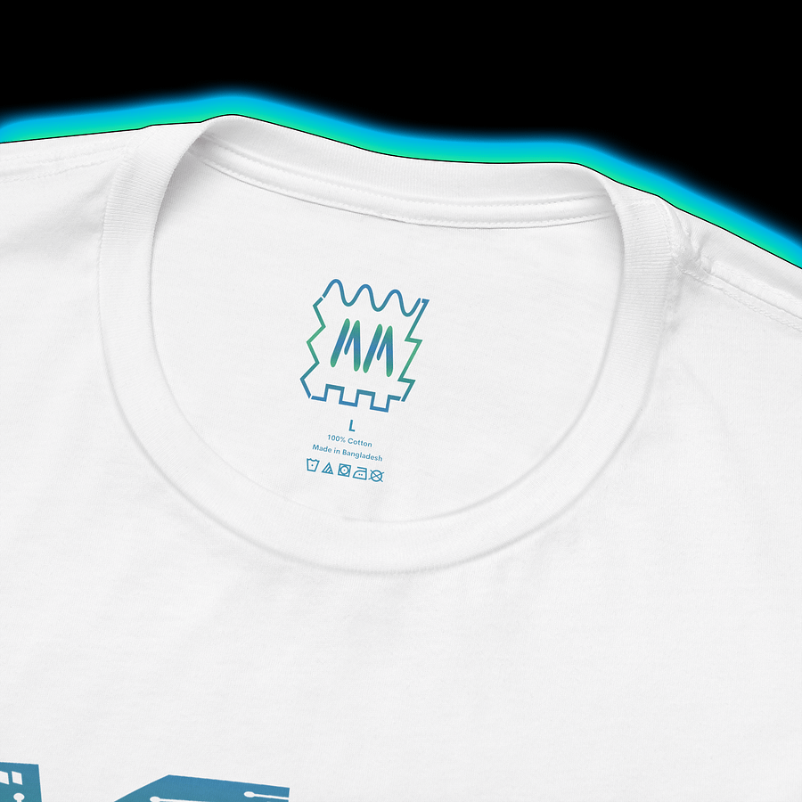 Knob Twiddler - Synthesizer/Sound Designer/Mix Engineer T-Shirt (CYAN PRINT) product image (2)