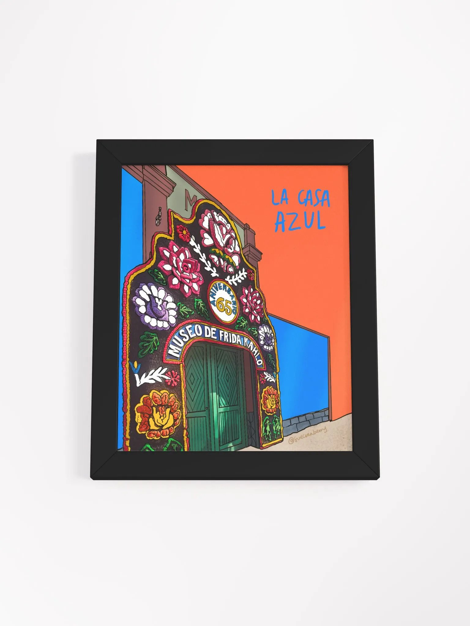 La casa azul Framed poster product image (6)