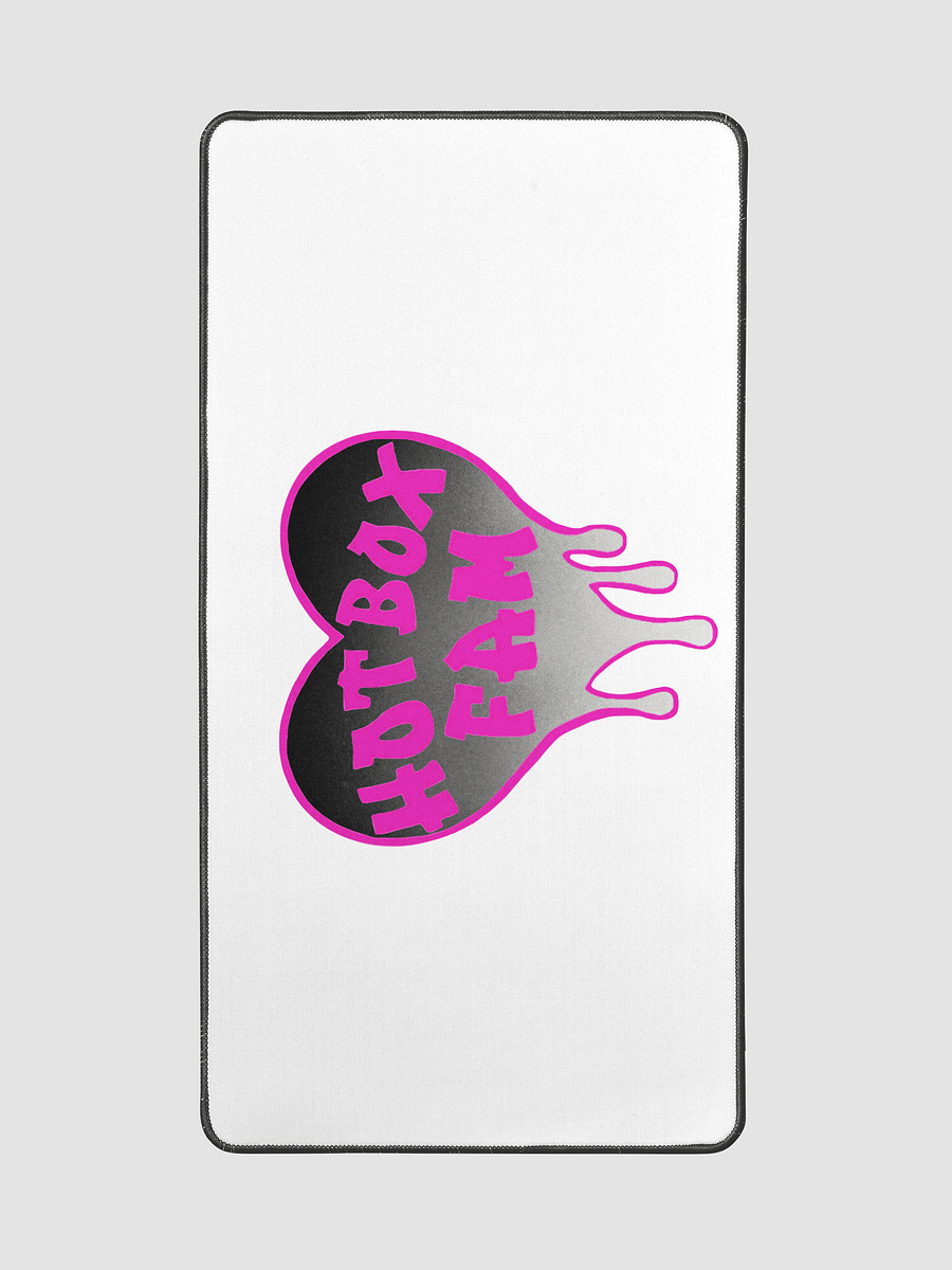 HOT BOX FAM PINK & BLACK OMBRE LOGO DESK MAT product image (2)