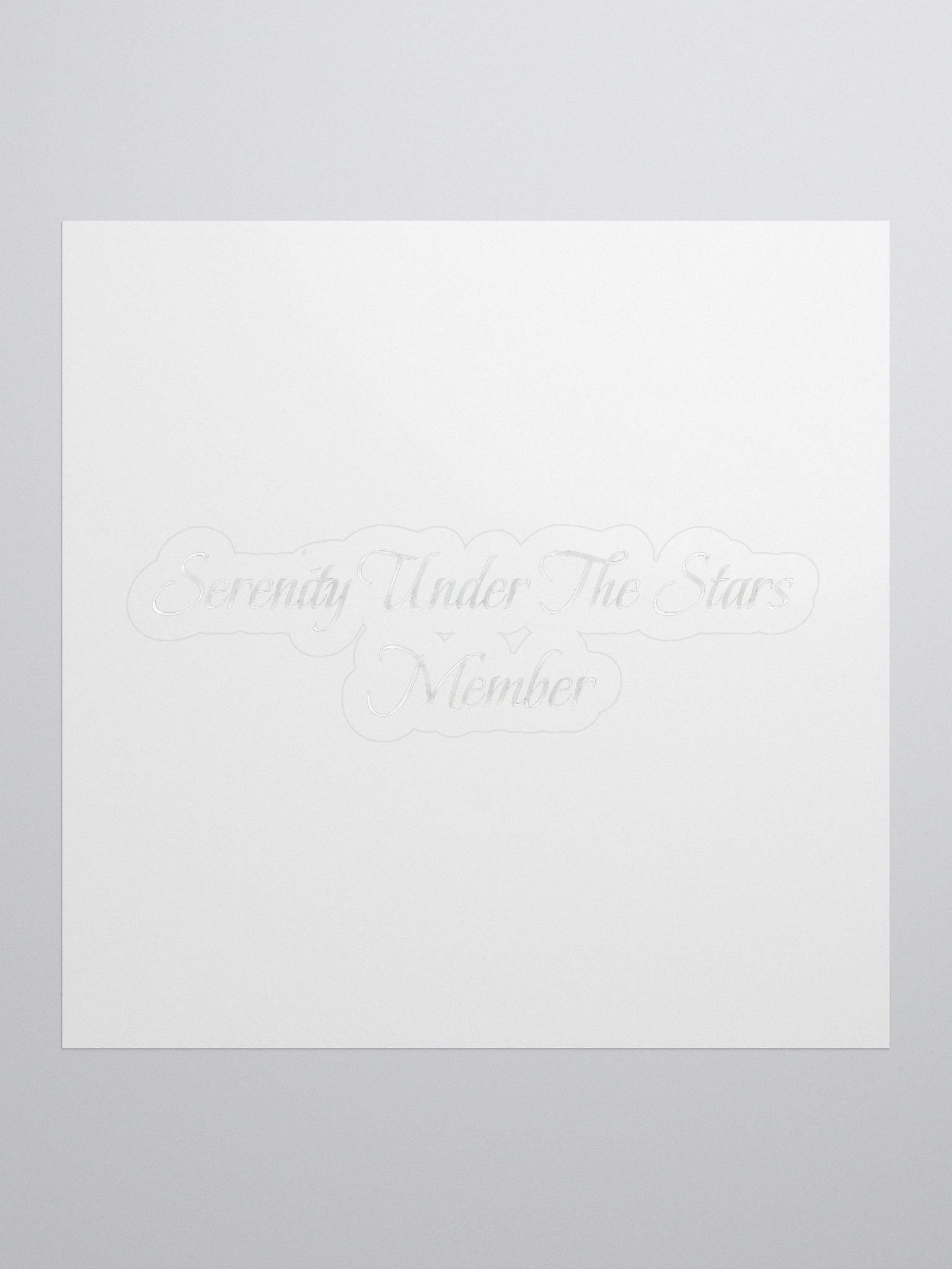 serenity under the stars member stickers product image (1)
