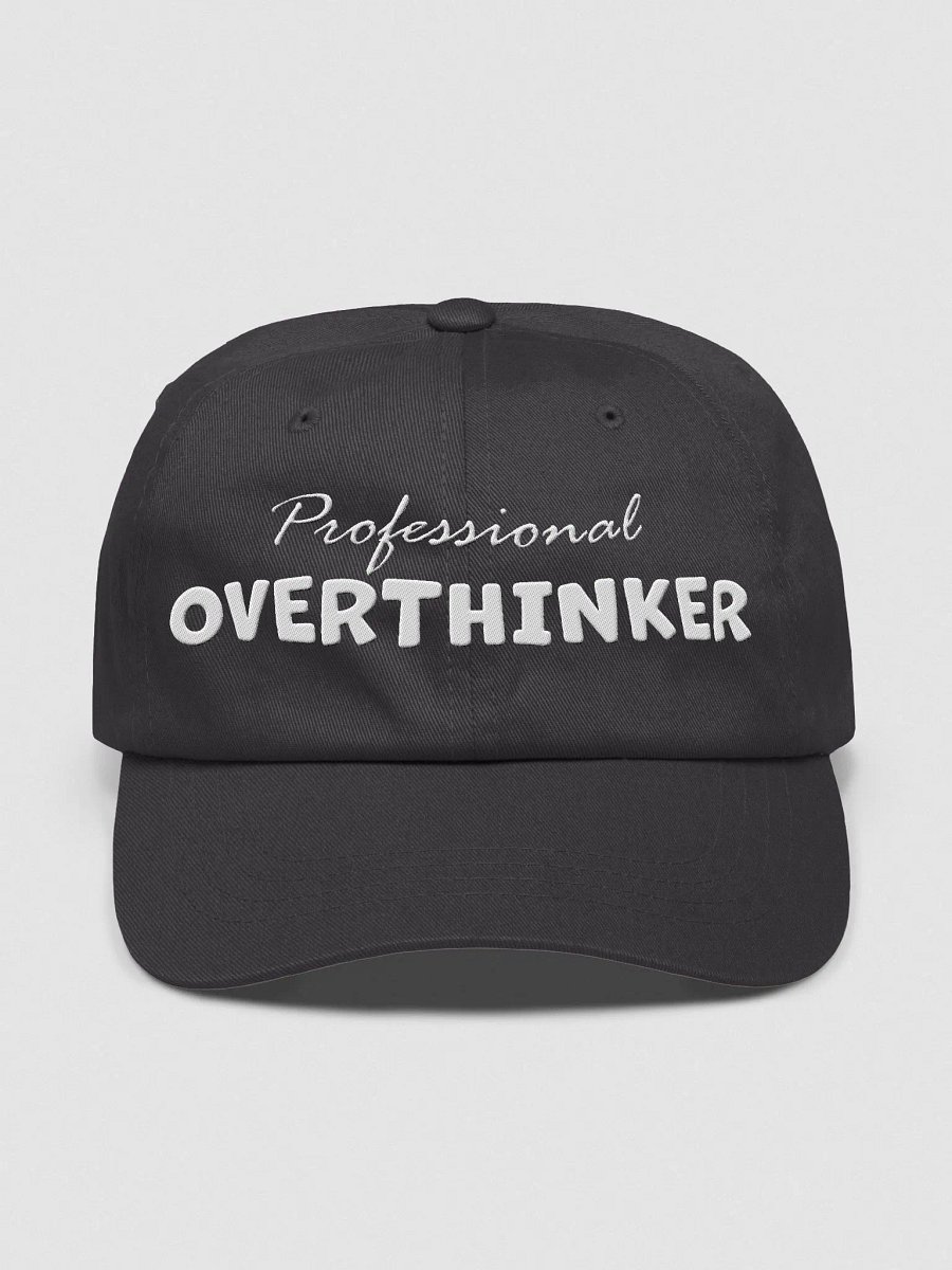 Savage Distressed Hat – "Professional Overthinker" product image (3)