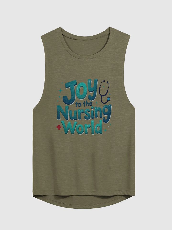 JOY TO THE NURSING WORLD Flowy Tank product image (1)