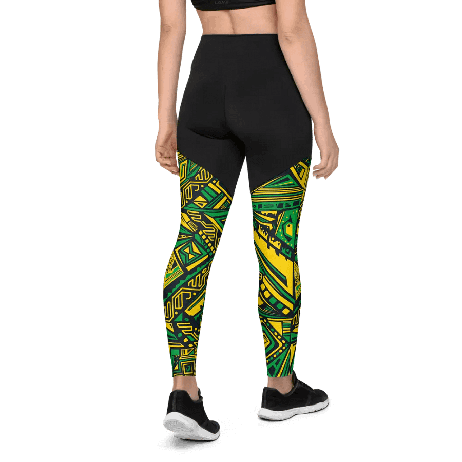 JAMAICA AZTEC PRINT LEGGIGS product image (8)