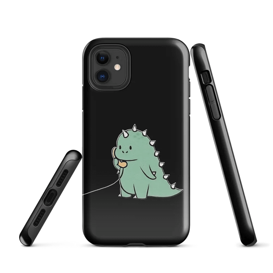 Dino Couple Matching (Girl) Tough iPhone® Case product image (1)