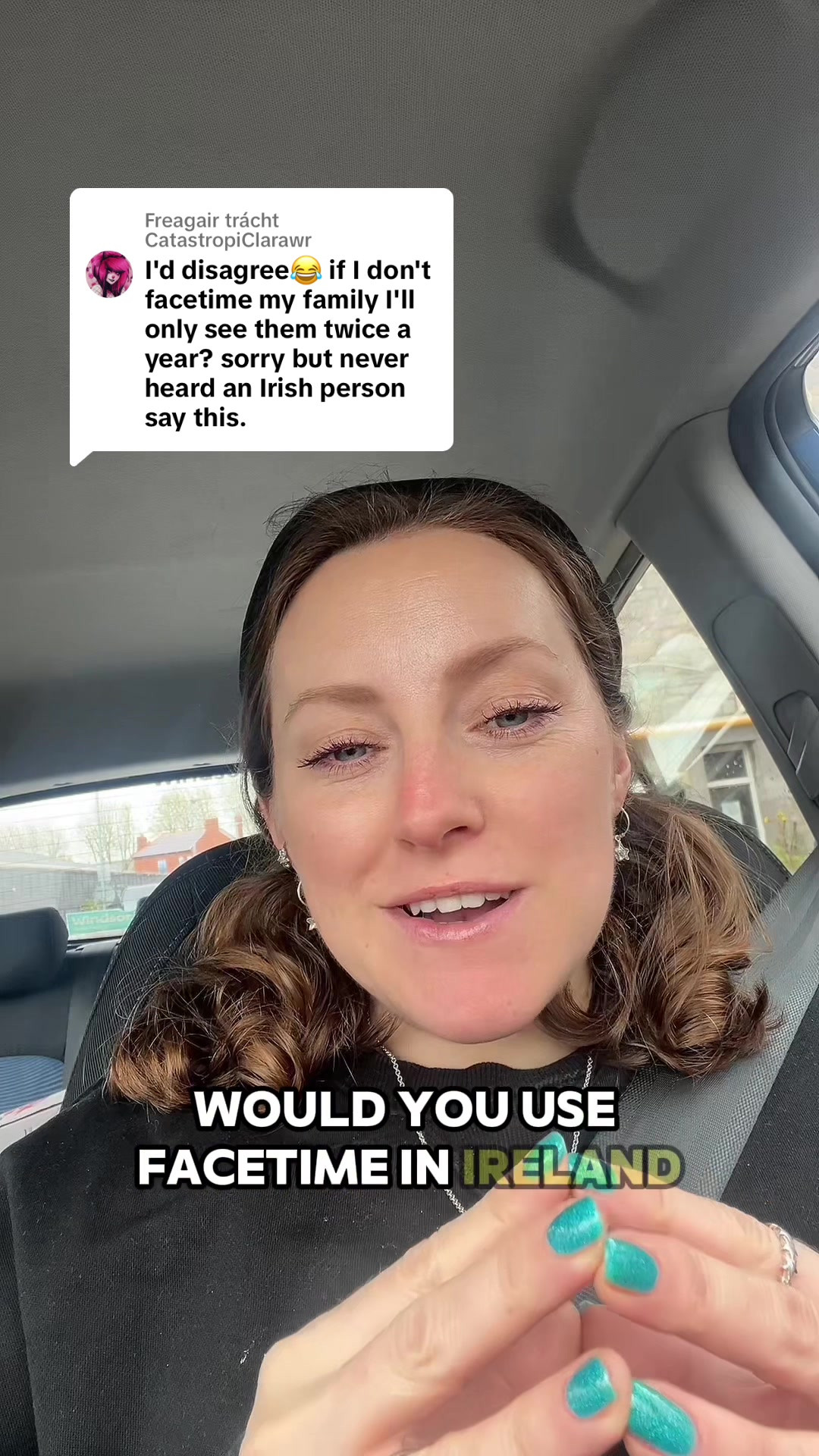 Ag freagairt @CatastropiClarawr let me know, if you’re Irish… would you use Facetime? And are you millenial or Gen Z? #fypireland #facetime #irishwish #replytocomments 