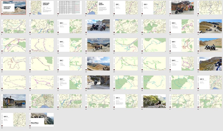 12 DAYS WEST ALPS ON-/OFF-ROAD Tour Book & GPX Data product image (3)