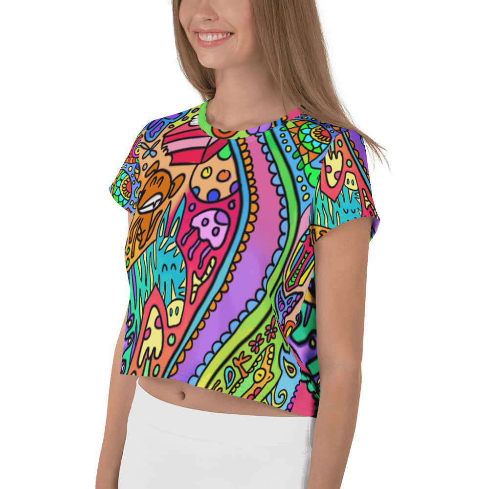 Trippy Crop top product image (3)