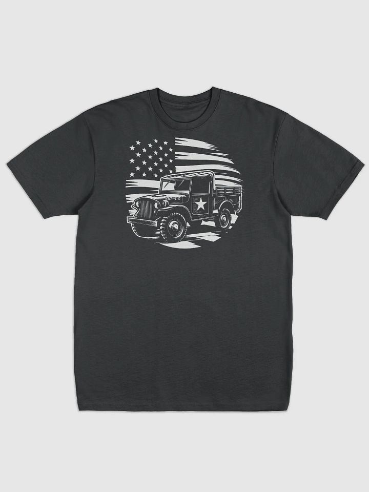 Vintage Patriot Jeep Flag Tee product image (1)