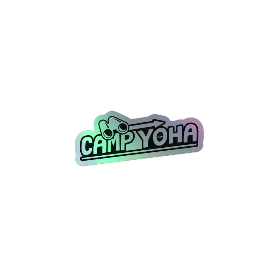 Camp Logo Holo Sticker product image (1)