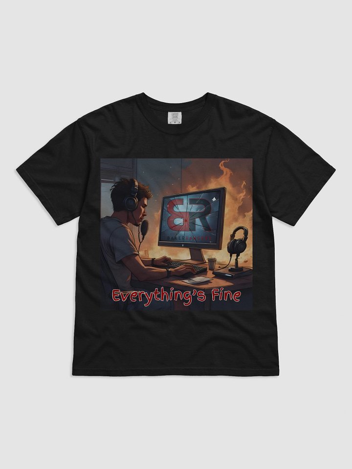 Everything's Fine Heavyweight Tee product image (1)