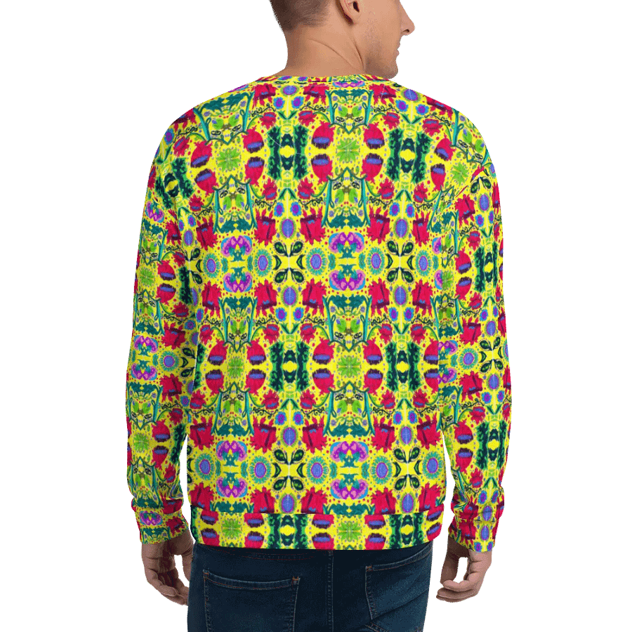Abstract Poppy Flowers Unisex Sweatshirt product image (11)