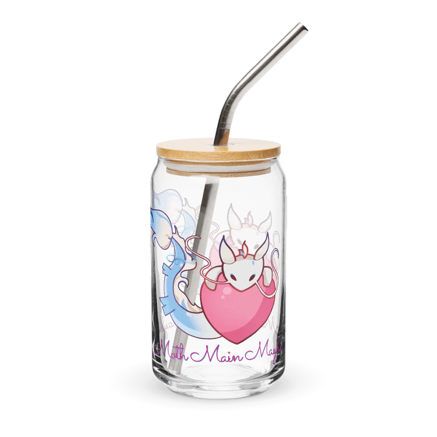 Moth Glass with Heart Logo product image (2)