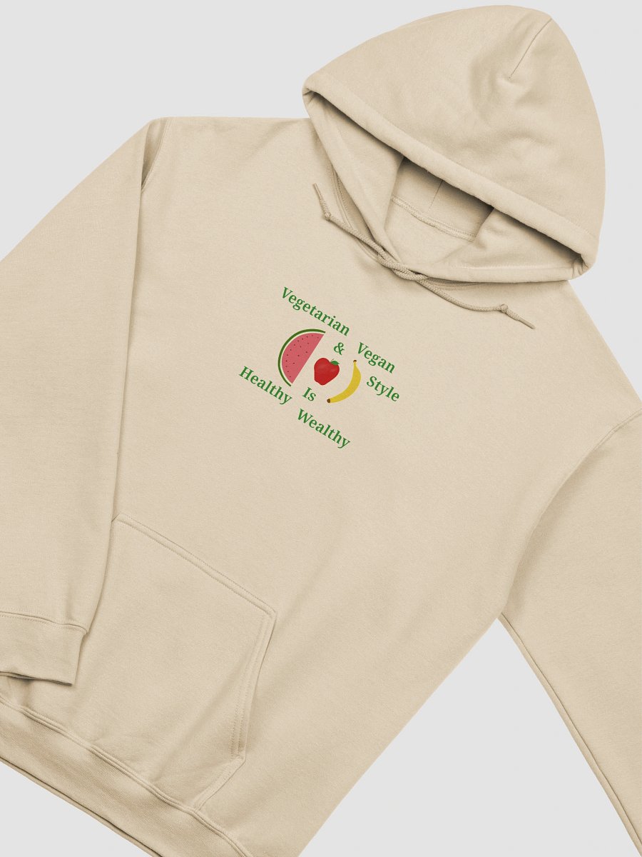 Vegetarian & Vegan Style Classic Hoodie product image (3)