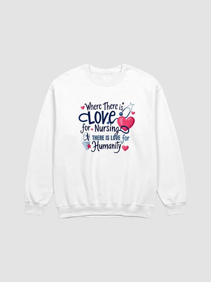 Nursing Love Crewneck Sweatshirt product image (1)