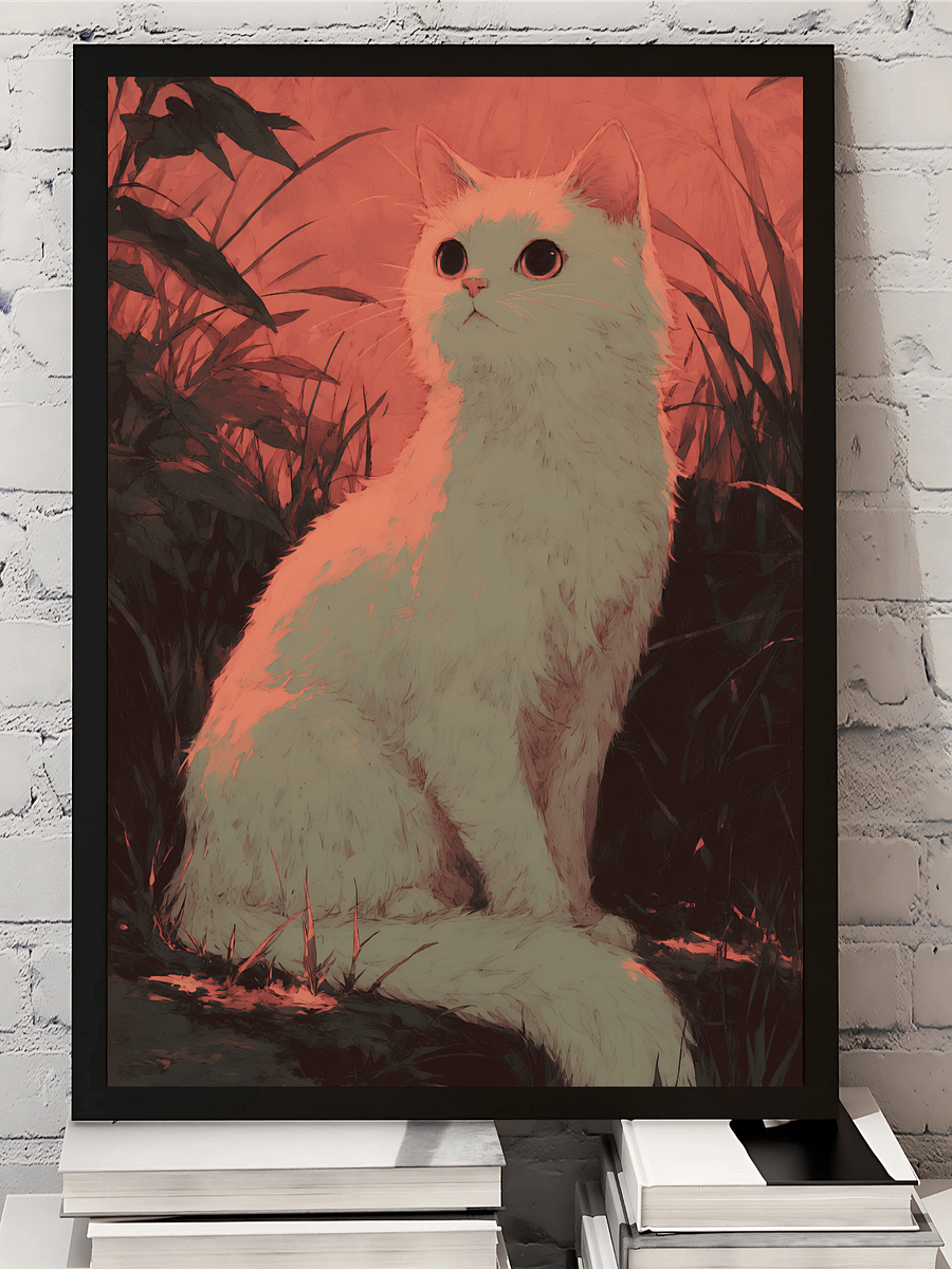 Whispering Feline - Dusk Serenity Portrait product image (4)