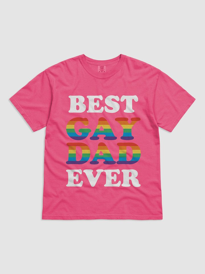 Rainbow Pride 'GAY DAD' T-Shirt product image (5)