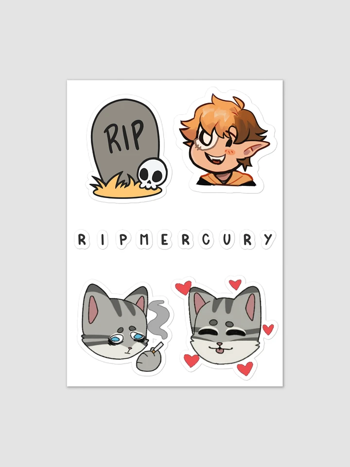 RIPmercury Stickers product image (1)