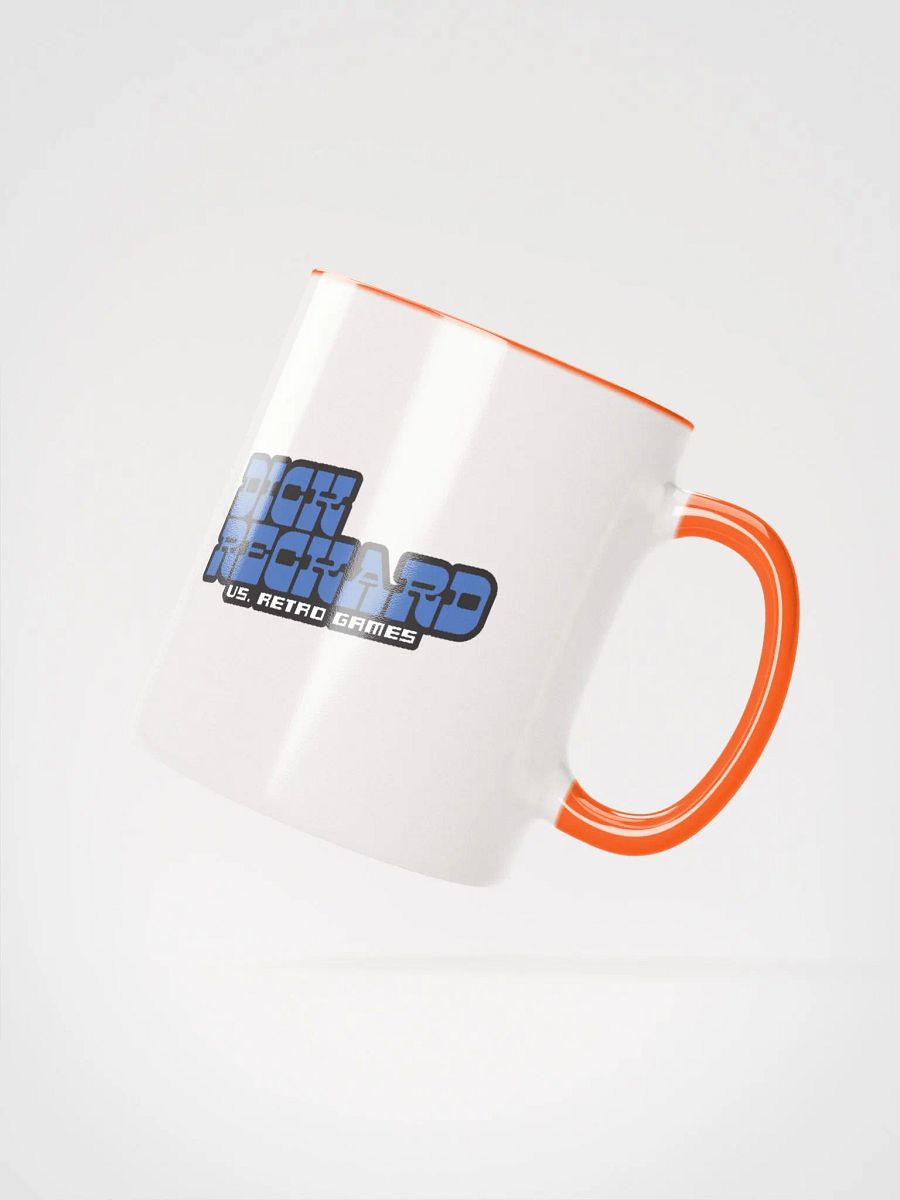 Dick Reckard vs Retro Games Blue Logo Unisex Ceramic Mug product image (2)