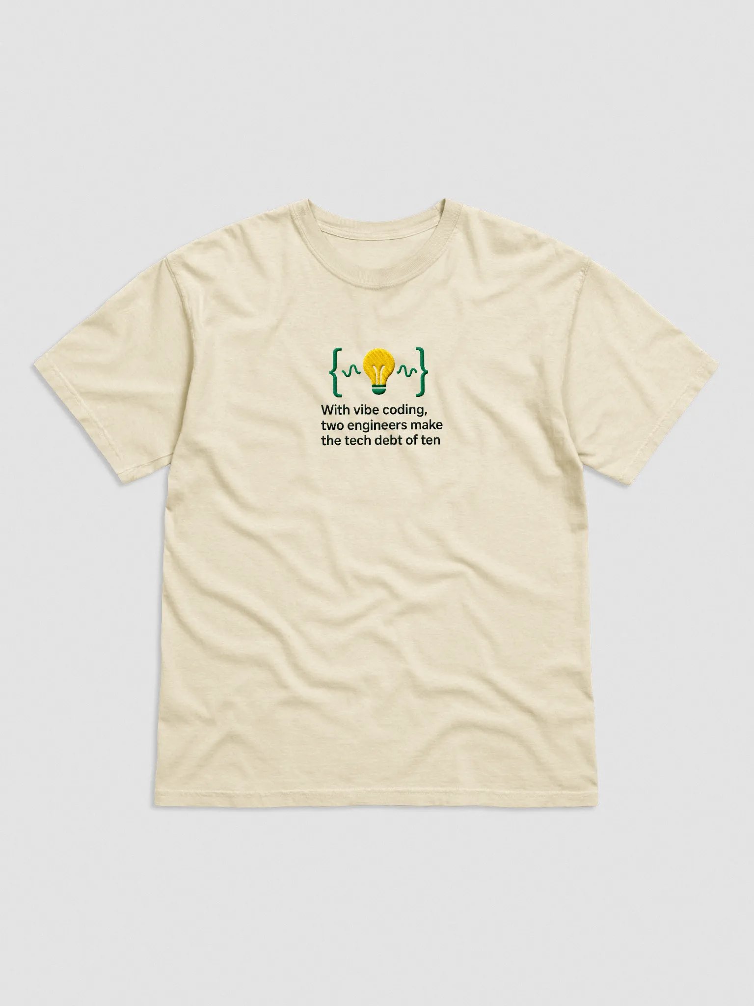 Vibe Coding: Deploy Chaos Efficiently T-Shirt product image (3)
