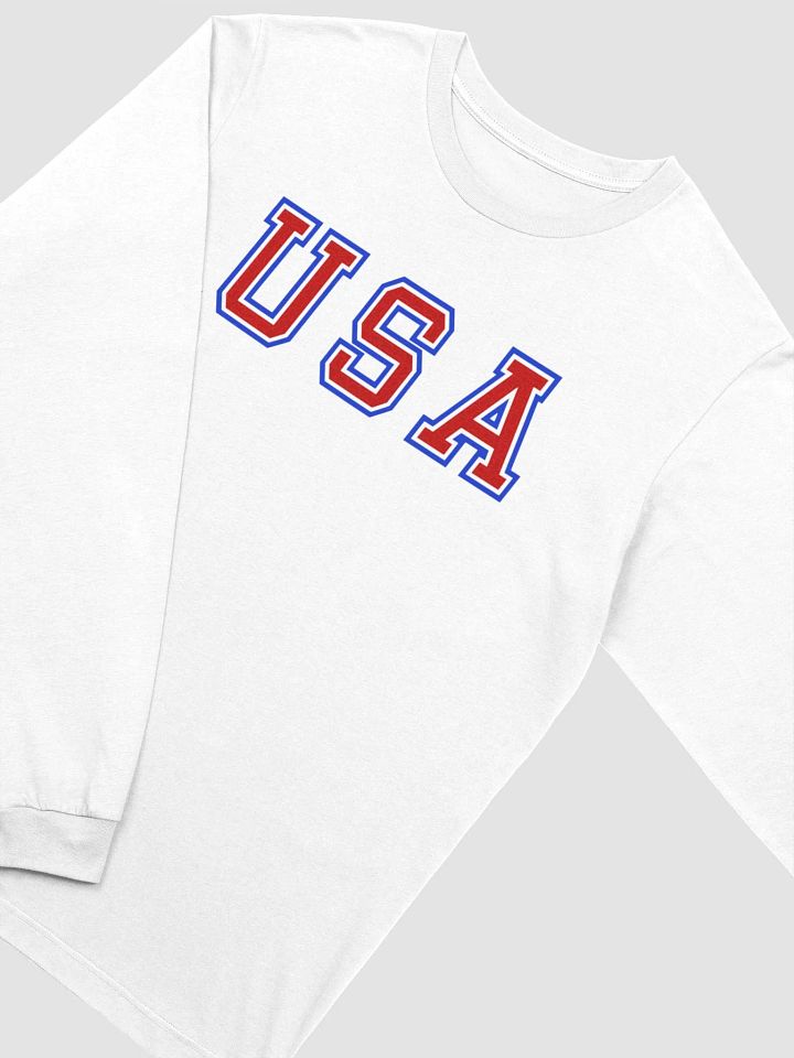 USA with Contoller Long Sleeve (Blue/Red) product image (1)