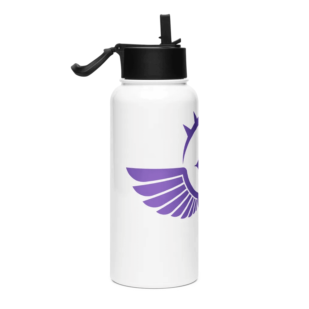 Adeptus Momfriendicus Metal Water Bottle product image (4)
