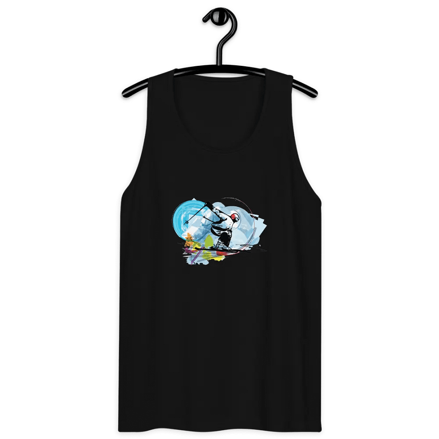 Airborne Skier Men's Tank Top product image (9)