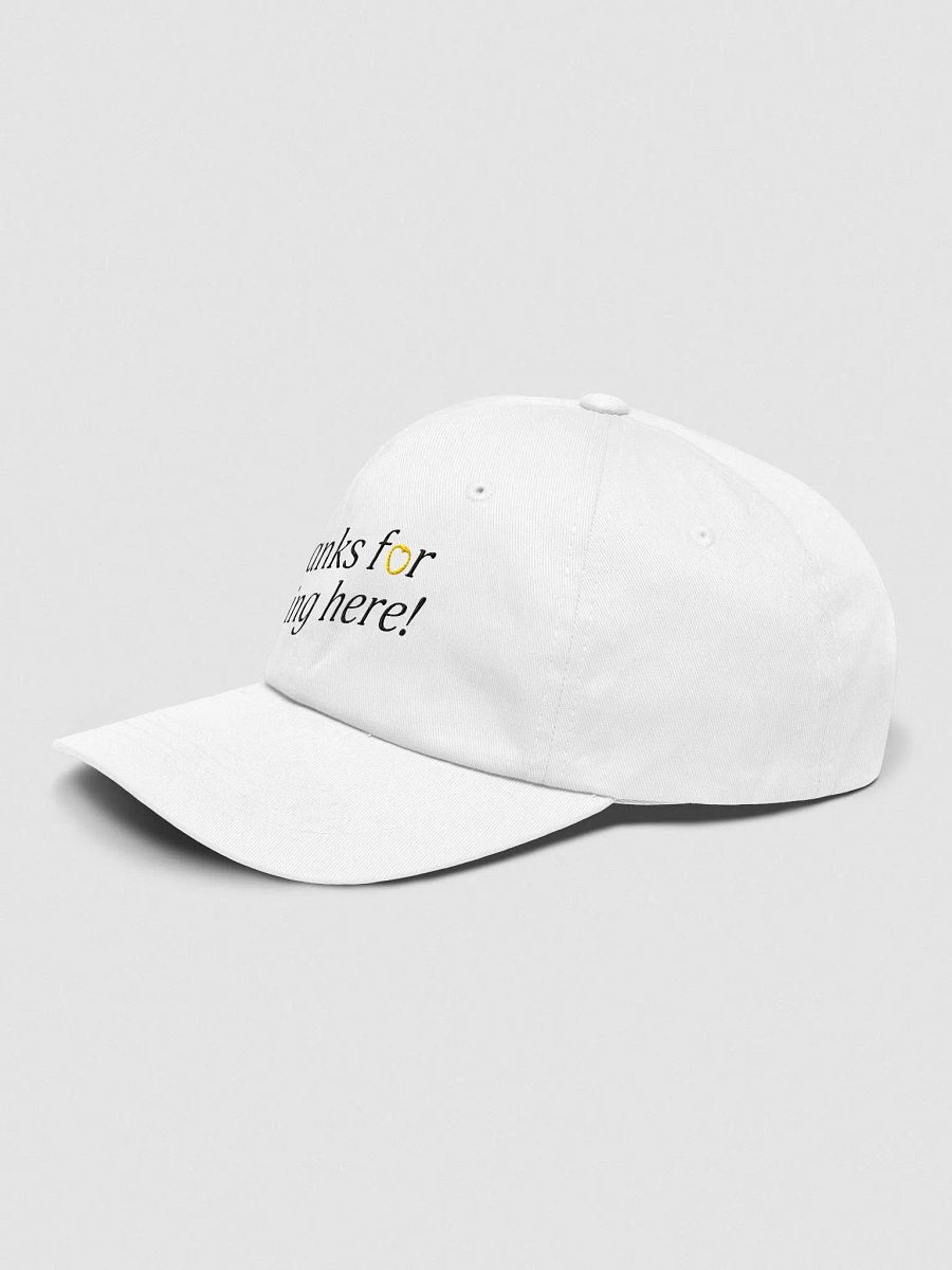 thanks for being here! Hat (Gold) product image (3)
