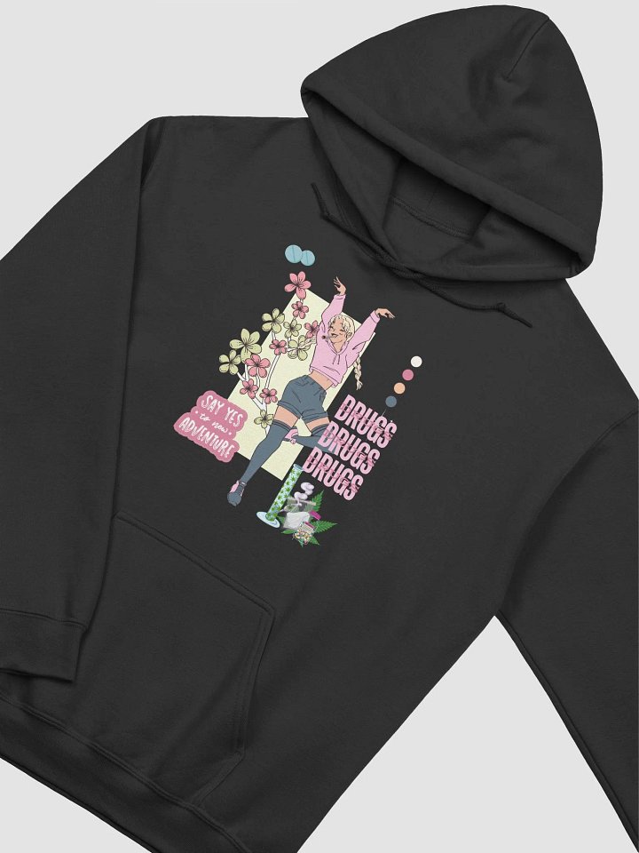 DRUGS DRUGS DRUGS Gildan Classic Hoodie product image (2)