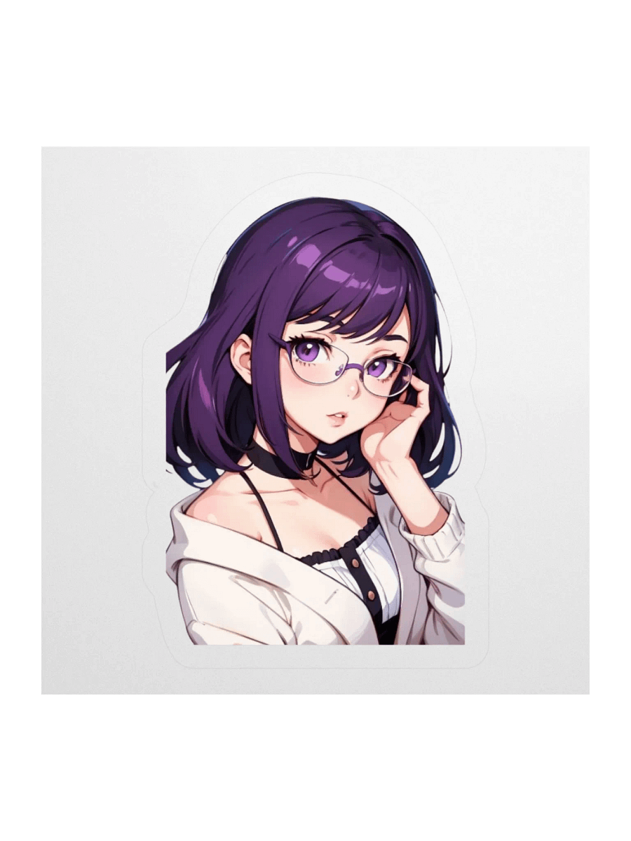 (PURPLE WAIFU) K STICKERS product image (1)