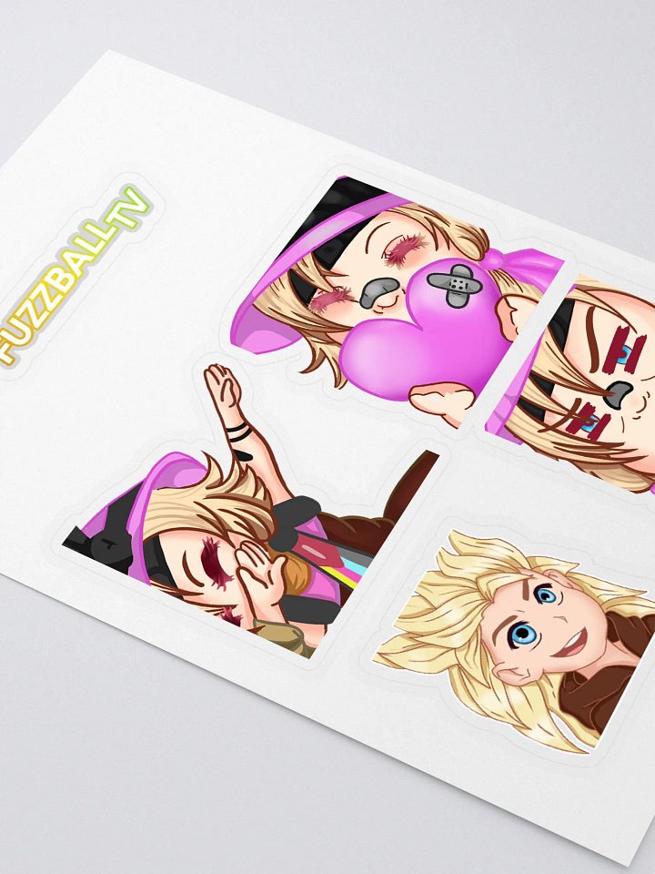 SirFuzzballTV Emote Stickers product image (2)