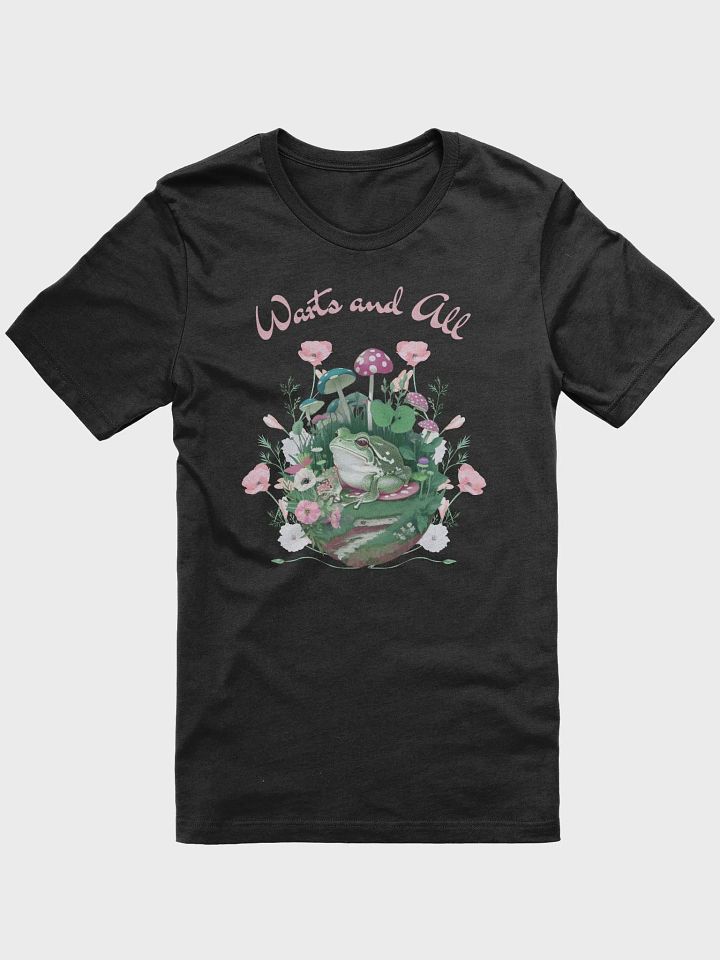 Cottagecore Frog Mushrooms Warts and All T-Shirt product image (2)