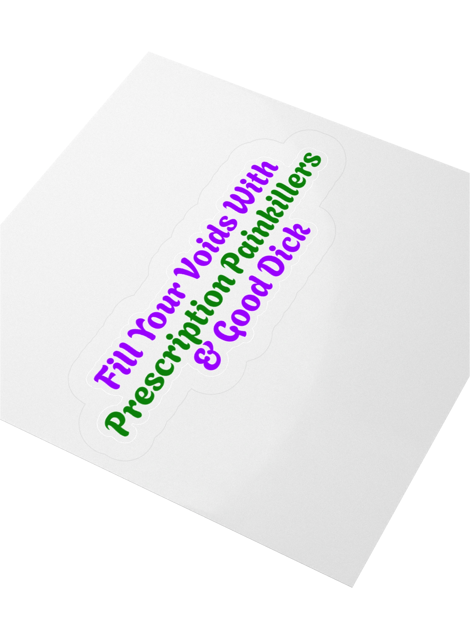 Fill Your Voids sticker product image (6)