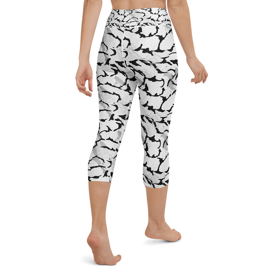 Black White Capri Leggings product image (3)