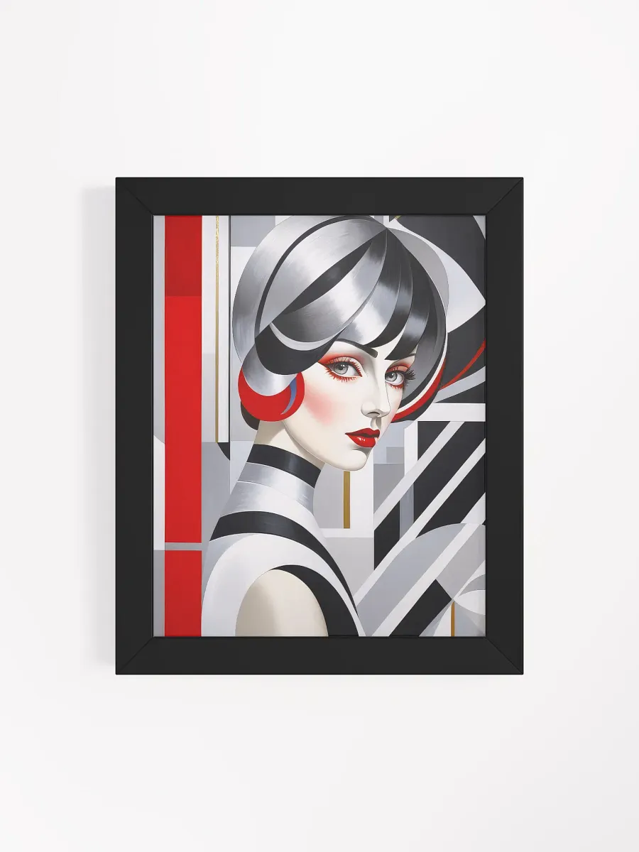 Ruby - Flapper Girl - Wall Art - Framed product image (31)
