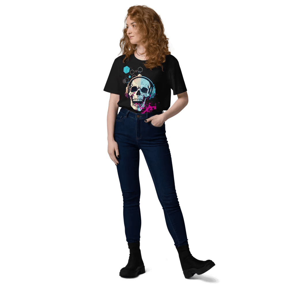 Groove Reaper Skull Organic Tee product image (8)
