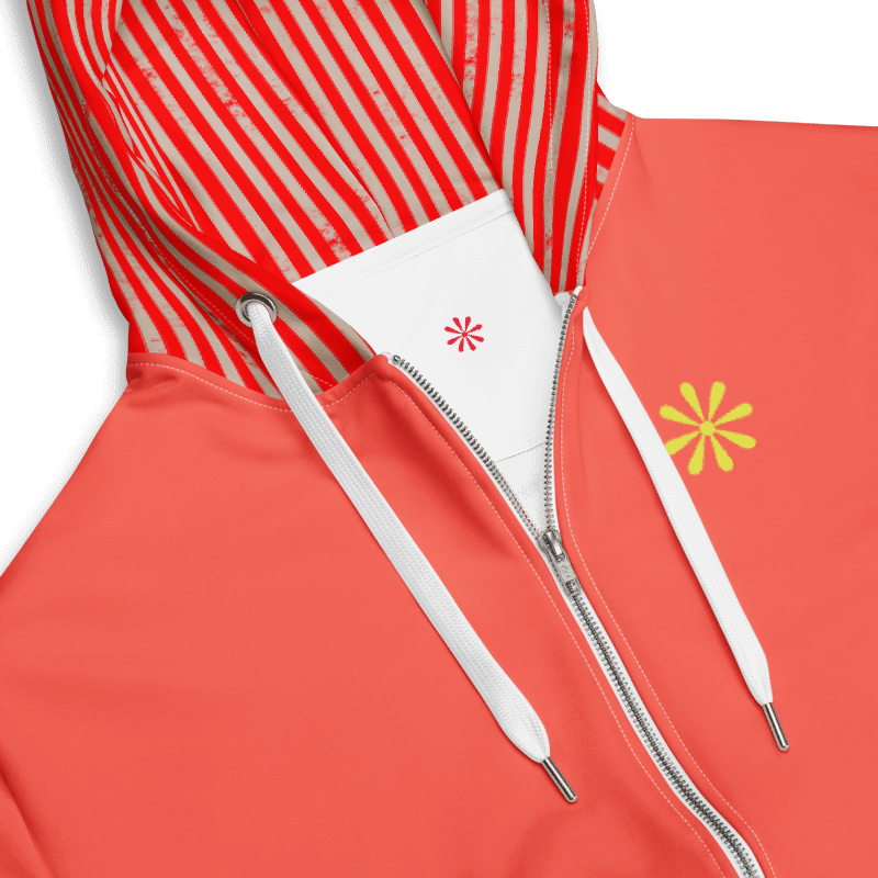 Roller-Egg the Atomic Robot - Sweatshirt with Striped Hood product image (4)