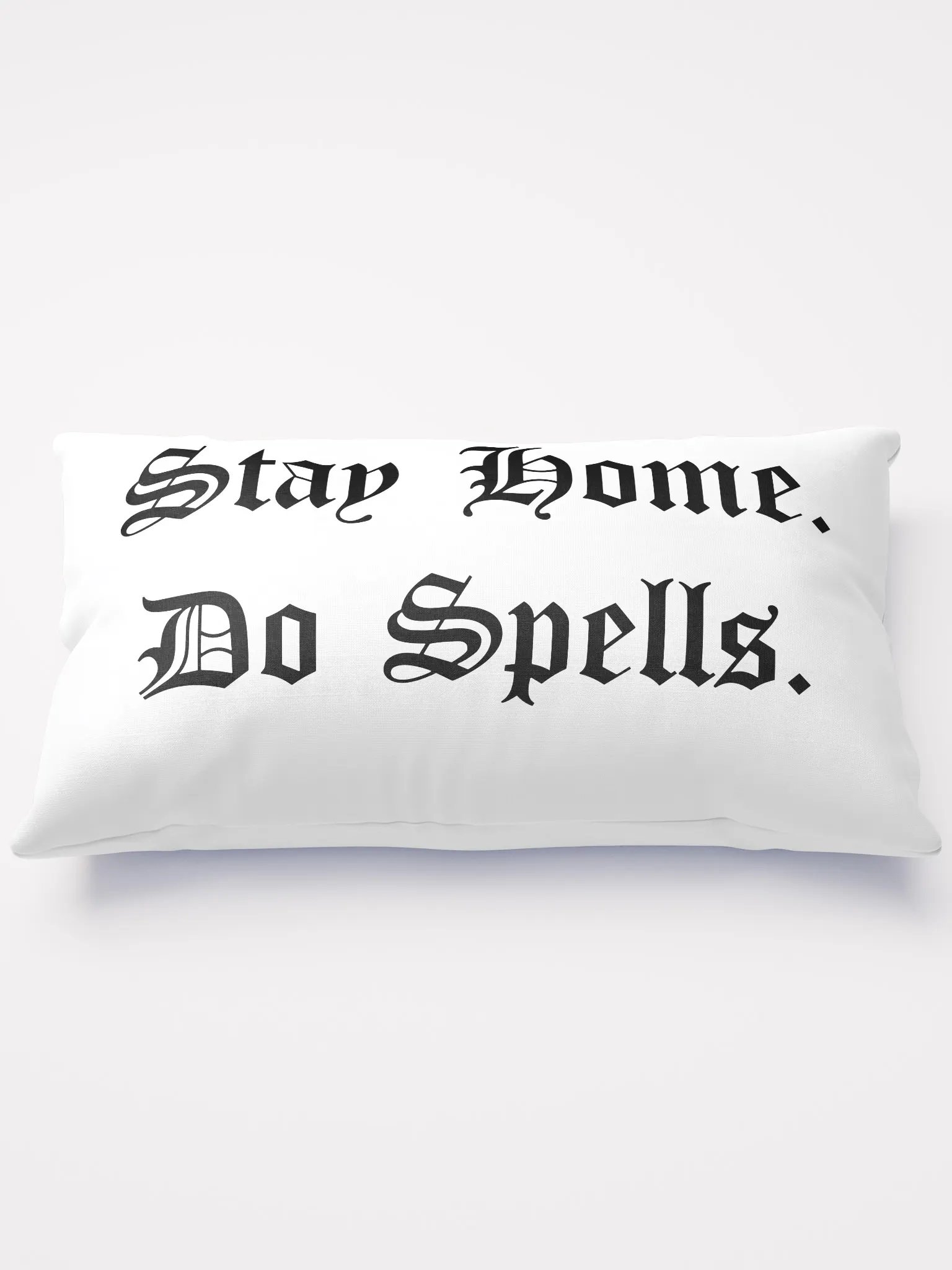 STAY HOME DO SPELLS THROW PILLOW product image (1)