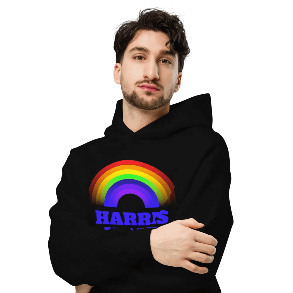 Rainbow Harris Walz Hoodie product image (6)