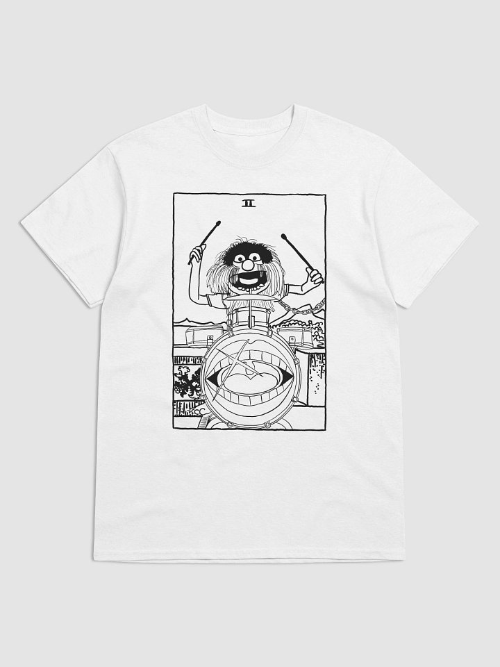 Animal Two of Wands Tarot Card Shirt Minimalist product image (1)